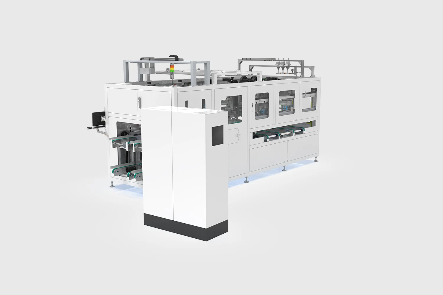 J-Box Installation and Gluing Integrated Machine